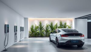 Carregadores, Veículos Elétricos, Residência Moderna