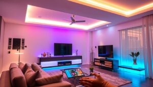 Iluminação Inteligente, Casa, Funcionamento