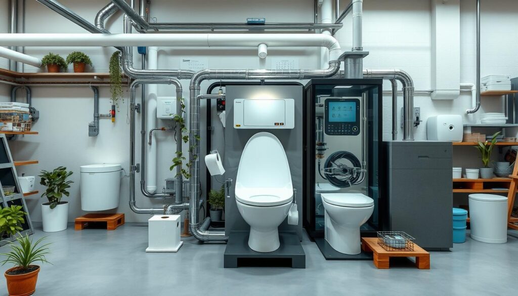 materiais e tecnologias necessários para esgoto tecnológico